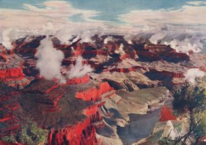 朱砂悬崖和无与伦比的仙境的广阔深度，c1935年 作者 不明