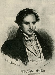 维克多·雨果（Victor Hugo），1828年，1902年。 作者 不明