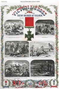 1857年，维多利亚十字勋章获得英国英勇奖 作者 不明