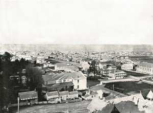 1895年，新西兰纳皮尔，弥尔顿路（Milton Road）上的景色。 作者 不明