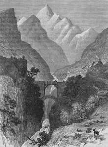 比利牛斯山脉景观，c1880 作者 不明