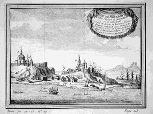 1770年代从索斯瓦河上看到别里佐佐沃的景色 作者 不明