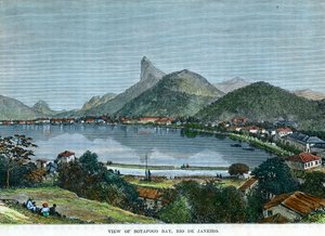 巴西里约热内卢Botafogo湾景观，大约1880年 作者 不明