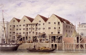 张伯伦的码头，图利街，伯蒙西，伦敦，1846年 作者 不明