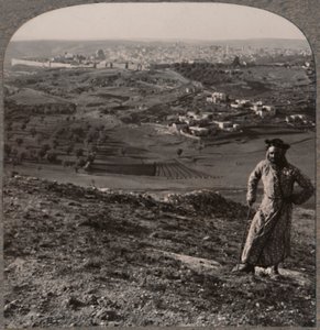 从斯科普斯山，c1900年的耶路撒冷视图 作者 不明