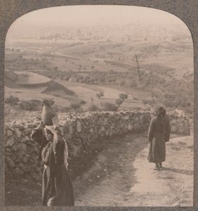 耶路撒冷从彼得斯之家，c1900年的视图 作者 不明