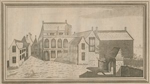 1784年在牛津郡的大教堂洛弗修道院的视图 作者 不明