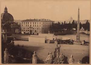 罗马视图c。 1860年。 作者 不明