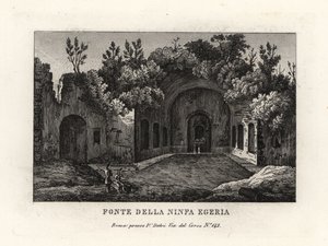 若虫 Egeria，Egeria nympheum，Ninfeo d