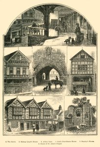 切斯特的景色，1898年。 作者 不明