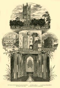 拉德洛（Ludlow）的景色，1898年。 作者 不明