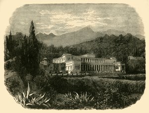 年轻普林尼的别墅，1890年。 作者 不明