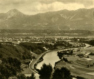 菲拉赫，奥地利克恩顿州，摄于1935年。 作者 Unbekannt