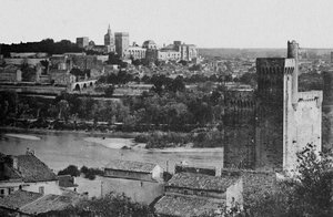 Villeneuve-Les-Avignon-Philippe-le-Bel 14世纪的塔。罗纳河谷。宫殿 作者 不明
