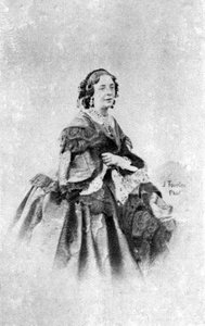 维吉妮·德雅兹（Virginie Dejazet），法国女演员，c1845-1875年 作者 不明