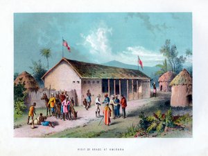 1875年，阿拉伯人访问奎拉拉 作者 不明