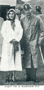 参观达勒姆坑（Durham Pit），1936年1937年 作者 不明