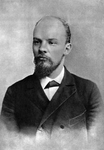 弗拉基米尔·乌里扬诺夫·列宁（Vladimir Ulyanov Lenin），俄国布尔什维克革命者，俄罗斯圣彼得堡，1897年2月 作者 不明
