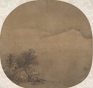 等待渡口，13世纪初。 作者 不明