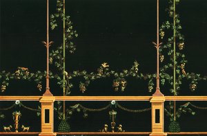 墙壁装饰，意大利庞贝城，1928年。 作者 不明