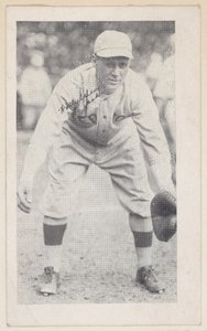 Wally Schang，C. Yanks，来自棒球条卡W575-2，约1921-22。 作者 不明