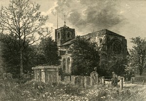 沃尔瑟姆修道院（Waltham Abbey），1898年。 作者 不明