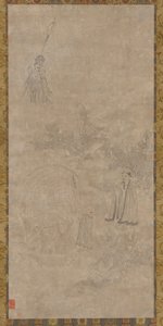 洗白象》，明朝，16-17世纪。 作者 不明