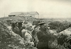 观看法国战役，1915年，1919年。 作者 不明