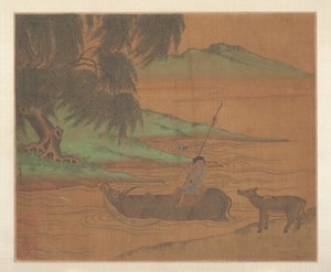 水牛。 作者 不明