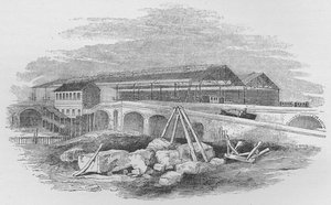滑铁卢火车站（Waterloo Railway Station）建于1912年，建于1848年 作者 不明