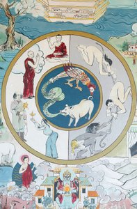 Wheel of Samsara. Temple of the Thousand Buddhas. Toulon sur Arroux France 作者 不明