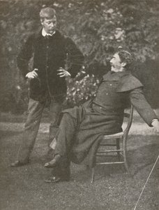惠斯勒和门佩斯（Whistler and Menpes），c1885，1904年。 作者 不明