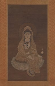 白袍观音，13世纪。 作者 不明
