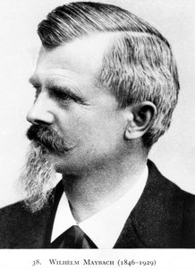 Wilhelm Maybach，德国发明家和汽车设计师，约1900年 作者 不明