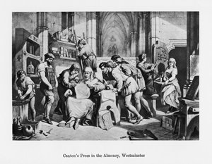 威廉·卡克斯顿（William Caxtons）出版社，西敏寺，十五世纪，十九世纪 作者 不明