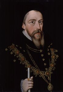 威廉·塞西尔（William Cecil），第一任伯格利男爵（1521-1598），1572年后 作者 不明
