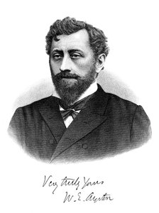 威廉·爱德华·艾尔顿（William Edward Ayrton）1847-1908年，英国物理学家，电气工程师和发明家，1892年 作者 不明