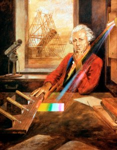 威廉·赫歇尔1738-1822年出生于德国的英国天文学家 作者 不明