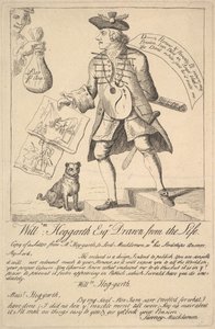 威廉·霍格·加思（William Hog-garth Esq）从生活中汲取灵感，1763年。 作者 不明