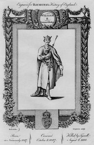 威廉二世。姓鲁弗斯（Rufus），c1787 作者 不明