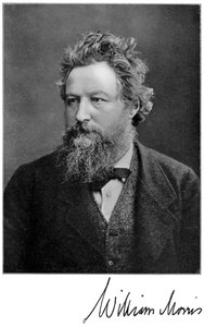 威廉·莫里斯（William Morris），十九世纪的英国艺术家，作家，社会主义者和激进主义者，1901年 作者 不明