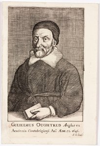 William Oughtred, English mathematician 作者 不明