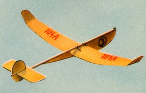 温克勒模型飞机，1932年。 作者 不明