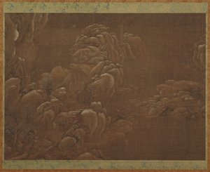 冬日风景，明或清代，15-18世纪。 作者 不明