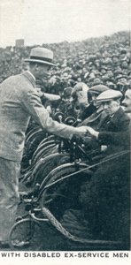 1922年与残障的退役人员一起，1937年 作者 不明
