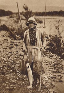 1937年，在新西兰Tokanu捕捞 作者 不明