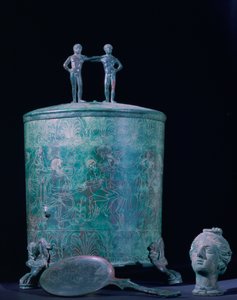 女人青铜香水油西服，希腊时代，公元前3世纪 作者 不明