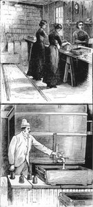 1884年在艾尔郡阿尔德的Nobel Explosives Company Limited的工人 作者 不明