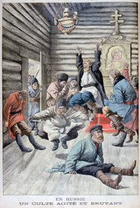 1903年在俄罗斯敬拜 作者 不明