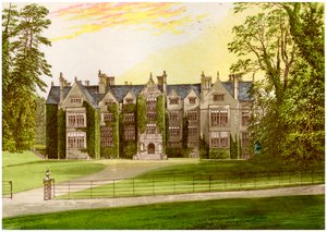 牛津郡沃克斯顿修道院（Wroxton Abbey），约瑟夫家族（C1880） 作者 不明